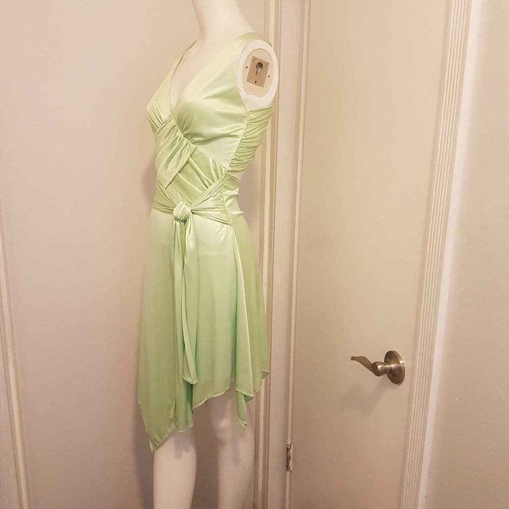 B Darlin mint dress 3/4 small S